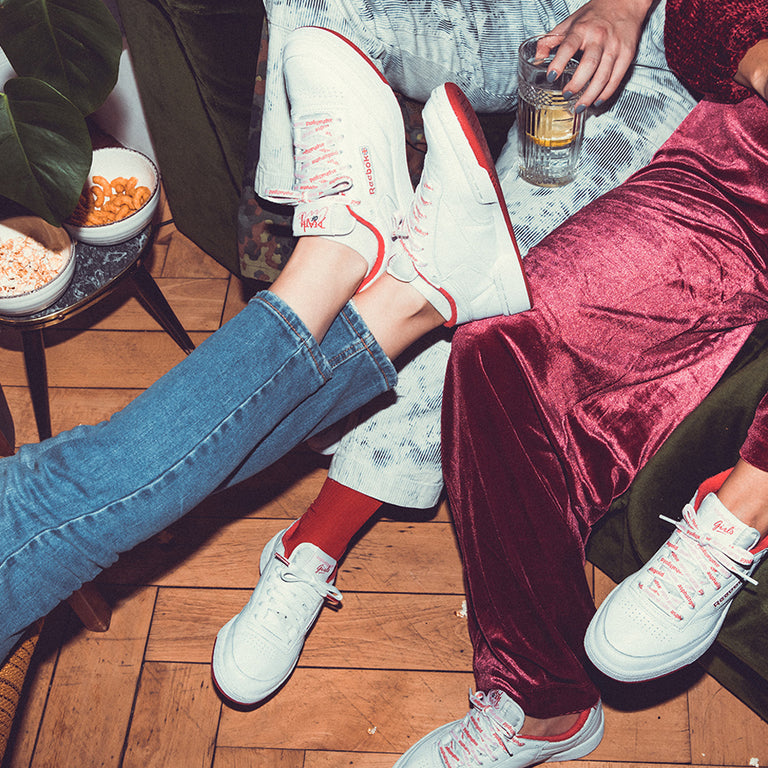 Reebok x asphaltgold Club C 85 *Death of Cute*