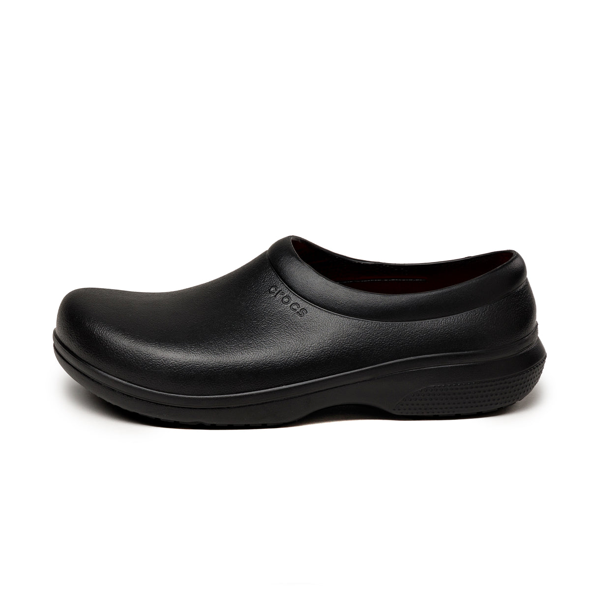 Black hot sale kitchen crocs