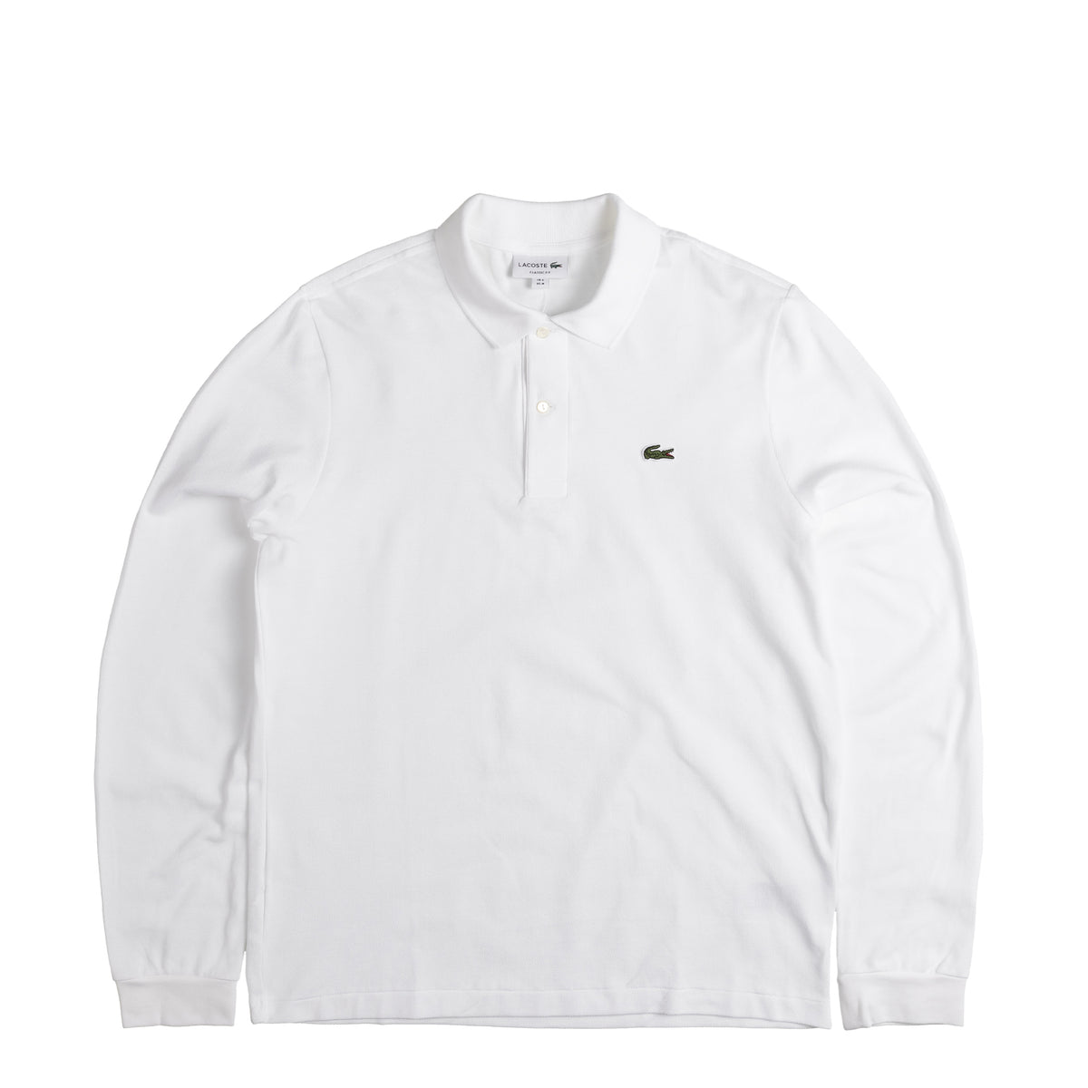 Lacoste Long Sleeve Cotton Polo Shirt koop nu online bij