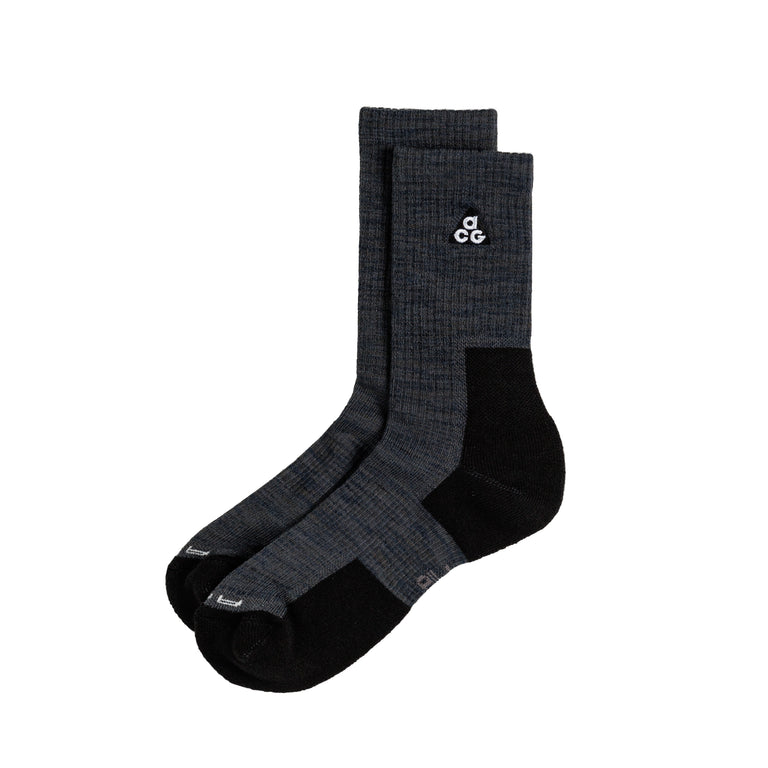 Nike ACG Everyday Cushioned Crew Socks - S / Anthracite / Volt / Black / Summit White