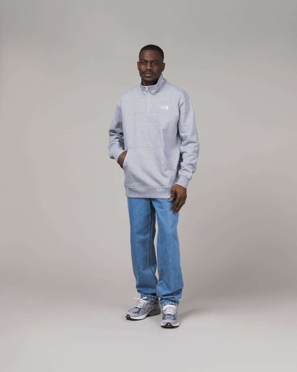 White north clearance face half zip