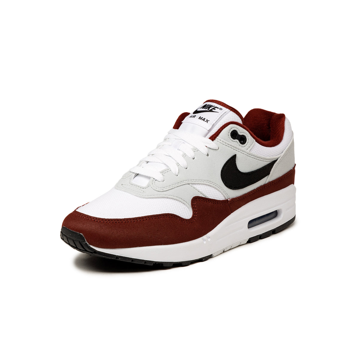Nike Air Max 1 White Black Dark Team Red Pure Platinum