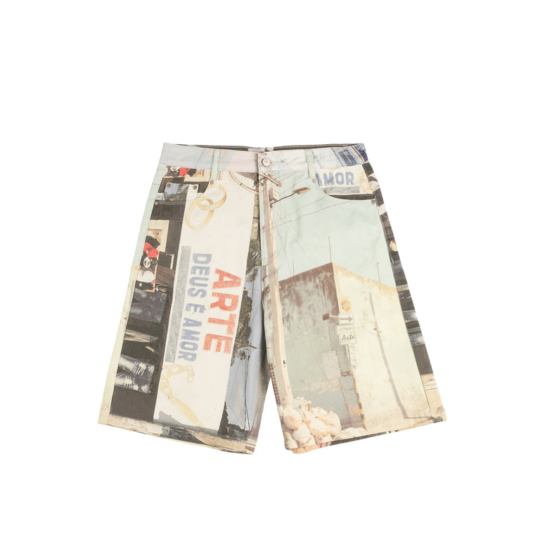 Arte Antwerp Photo Allover Shorts