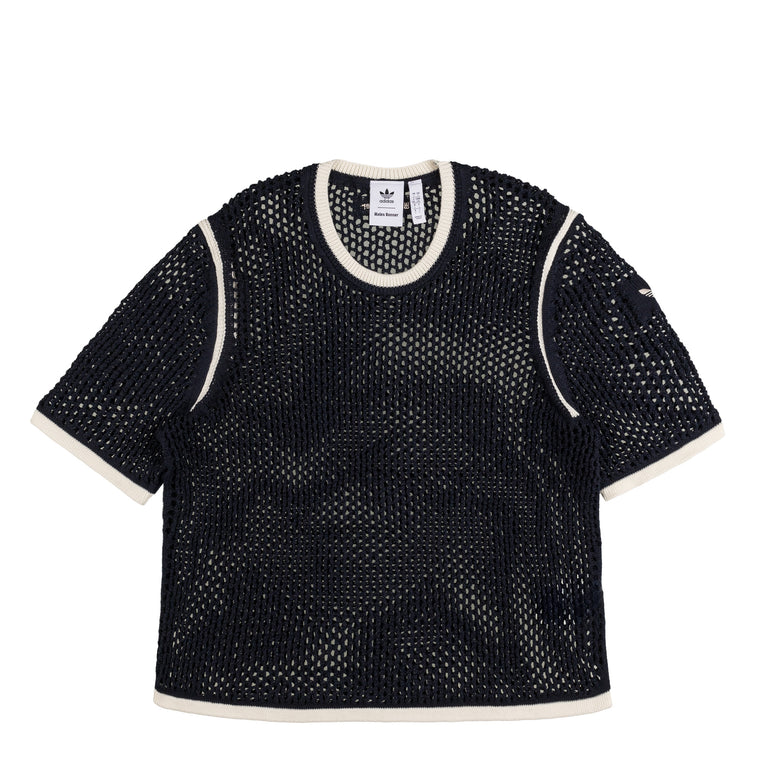 Adidas x Wales Bonner Wmns Knit Tee - M / Night Navy