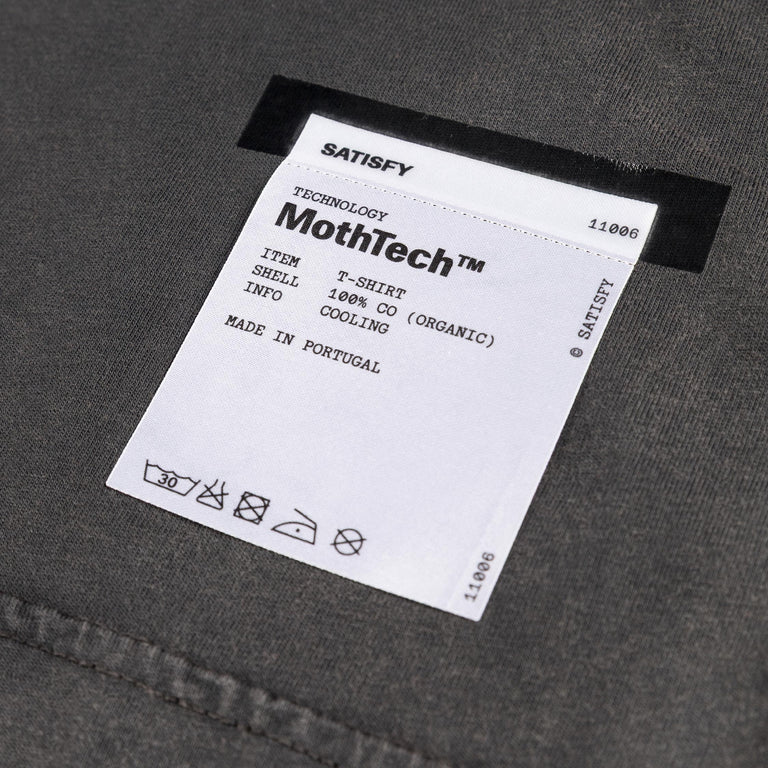 Satisfy MothTech T-Shirt *Harley* (Aged Black)
