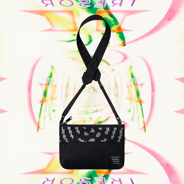 Carhartt WIP x Tresor Way Of The Light Strap Bag onfeet