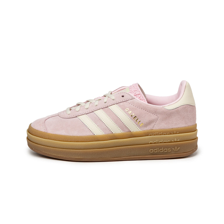 Adidas Gazelle Bold W - 38 2/3 / Clear Pink / Cream White / Gold Metallic