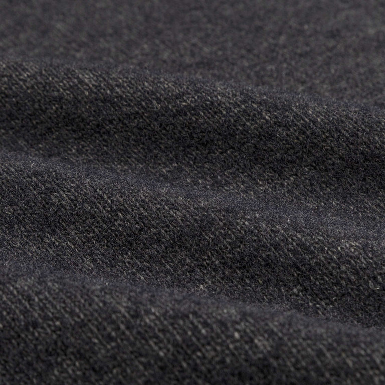 C.P. Company Knit Polo Half Zip Sweater (Dark Shadow)