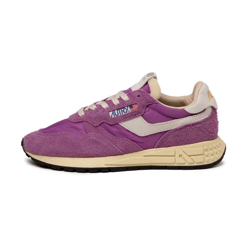 Autry Reelwind Low *Nylon / Cracked Leather*