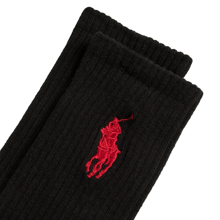 Polo Ralph Lauren Crew Socks Big Pony 3 Pack