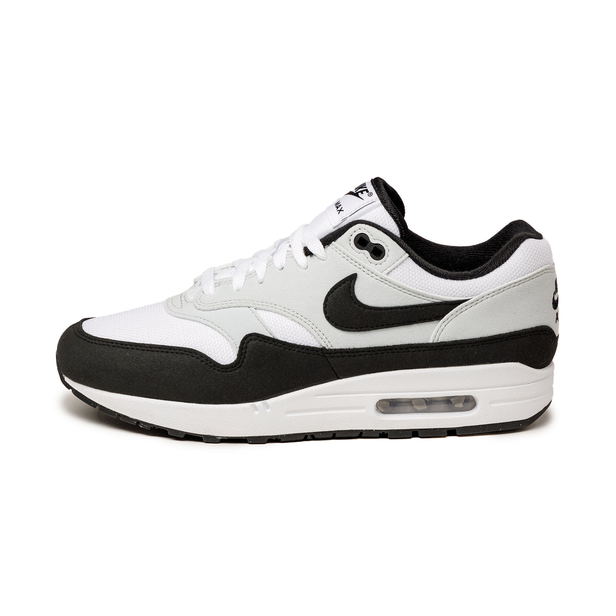 Nike air max 1 pure platinum/total orange/black/white top