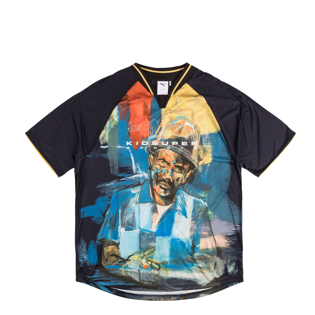 Puma 青色ユニフォーム XO KitKat PUMA x KIDSUPER FC Red Bull Salzburg Replica Men's Soccer