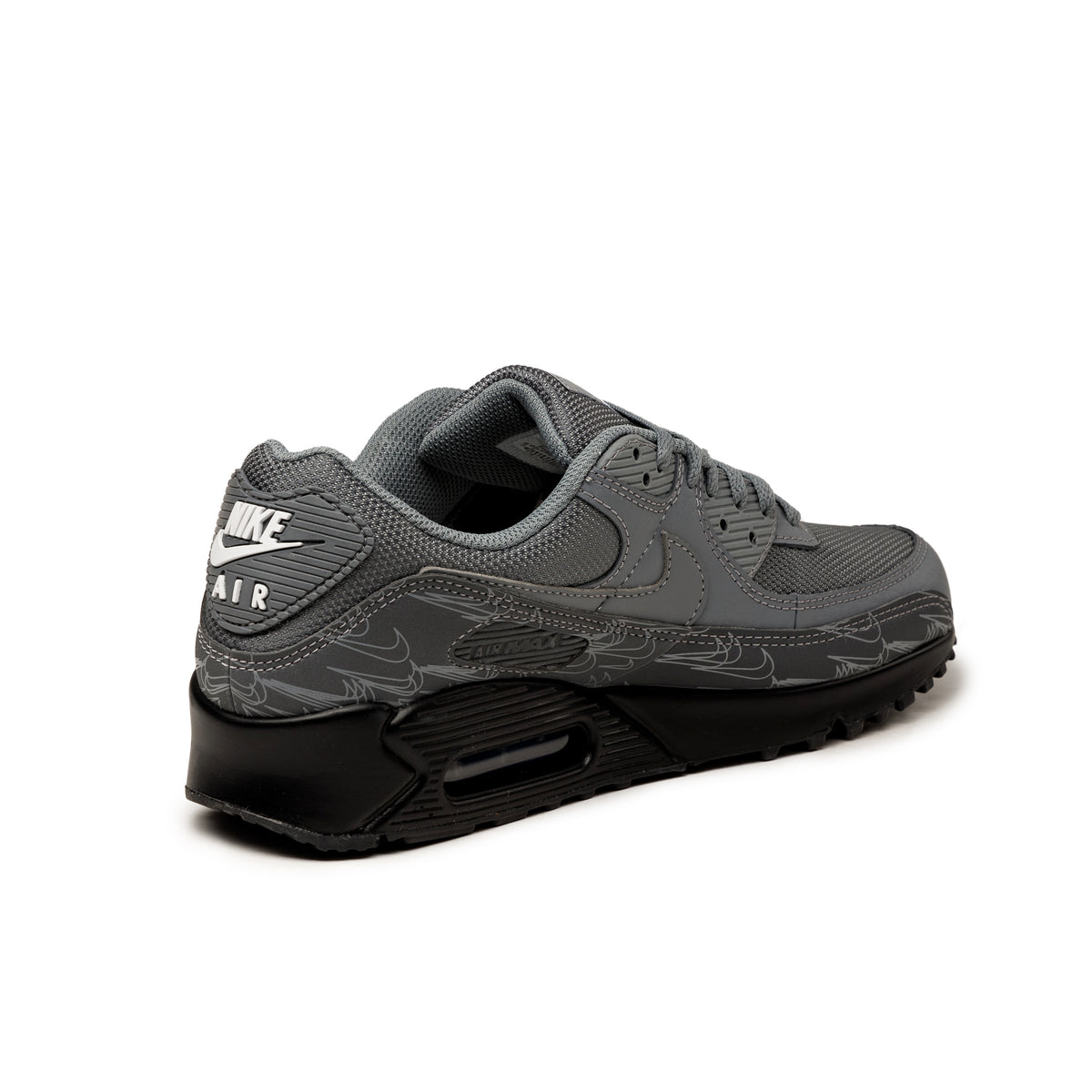 nike air max 90 essential grey black white