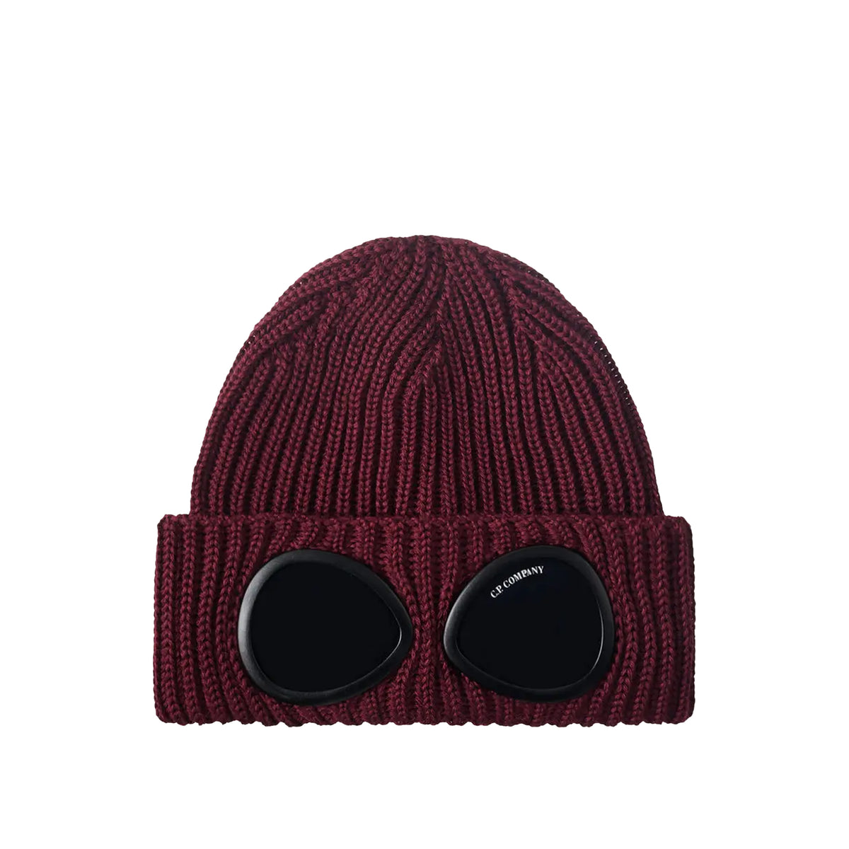 C.P. Company Extra Fine Merino Wool Knit Goggle Beanie » bestel nu