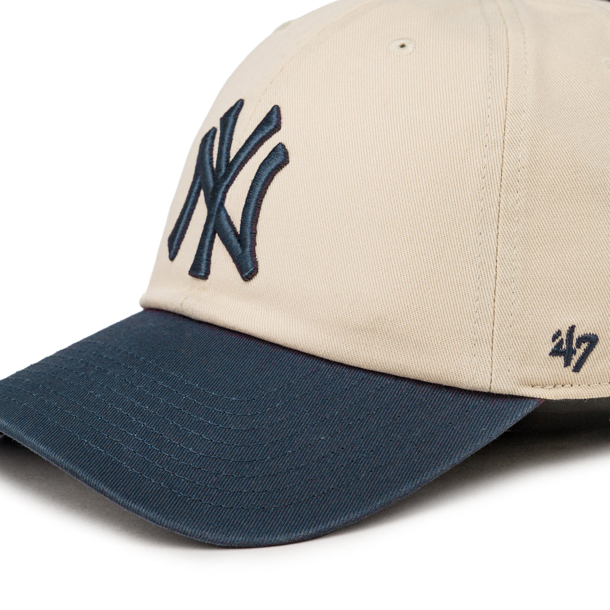 47 MLB New York Yankees Two Tone *Clean Up* Cap w/ No Loop Label
