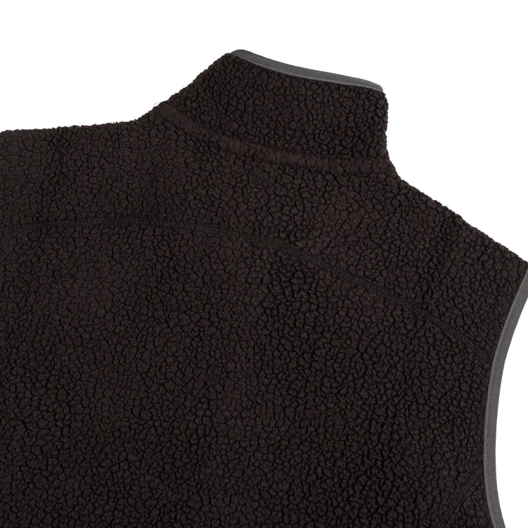 Patagonia Retro Pile Vest (Black / Forge Grey)