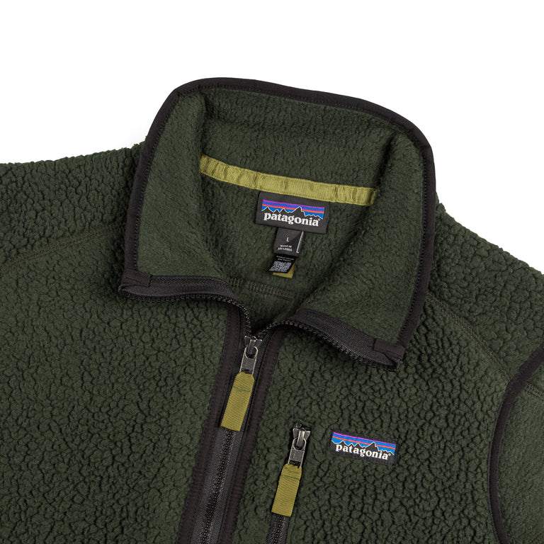 Patagonia Retro Pile Vest (Old Growth Green)