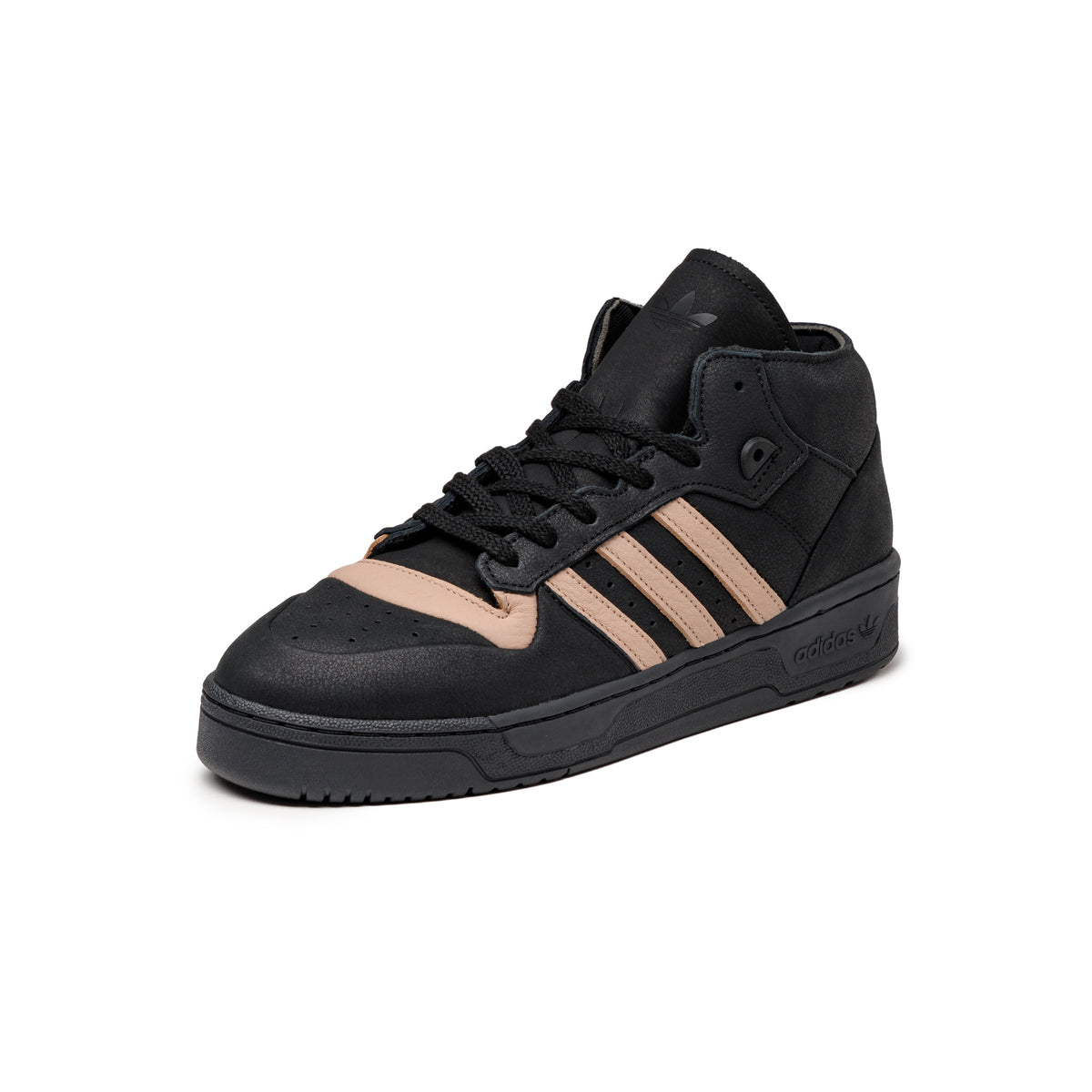 Black and white adidas high tops womens store