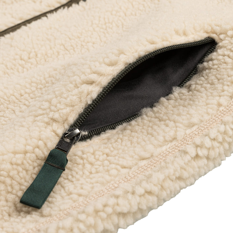 Patagonia Classic Retro-X Jacket (Dark Natural / Basin Green)