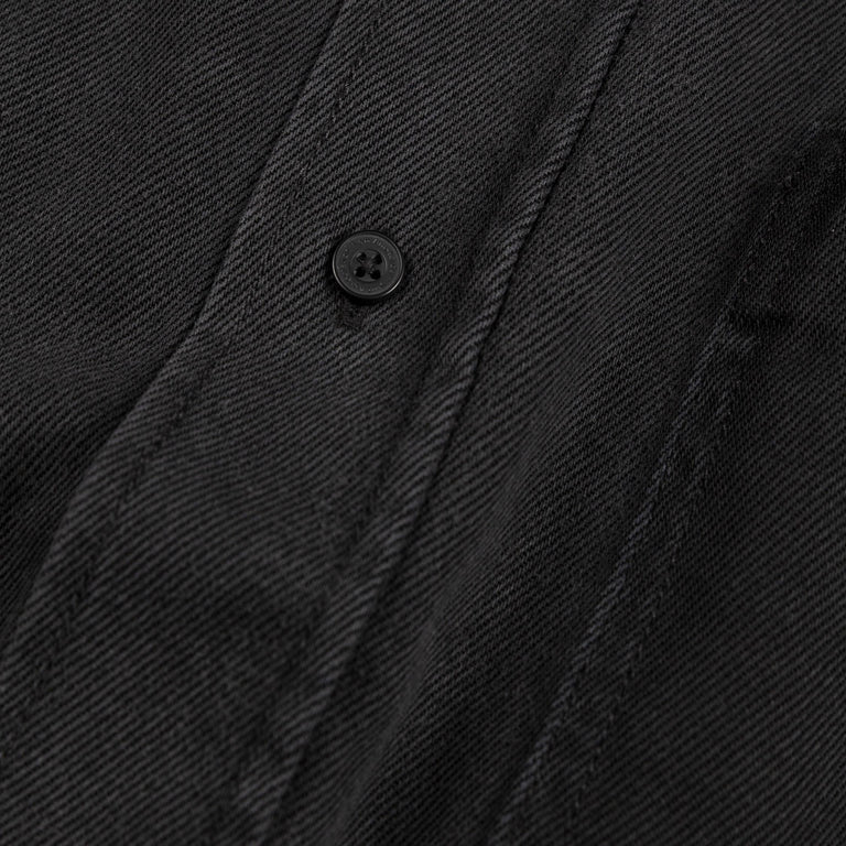 New Amsterdam Surf Association Denim Shirt (Washed Black)