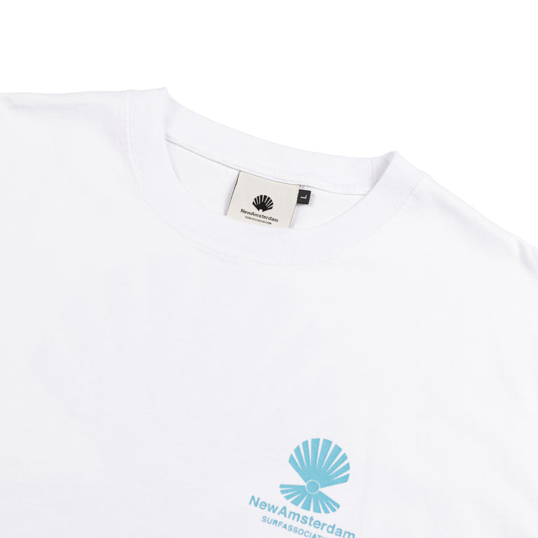 New Amsterdam Surf Association Oyster Tee (White)
