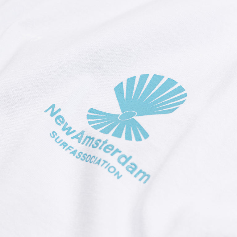 New Amsterdam Surf Association Oyster Tee (White)