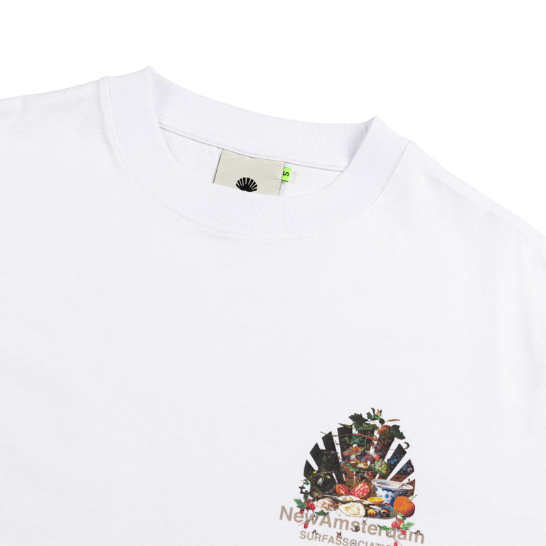 New Amsterdam Surf Association Buffet Tee (White)