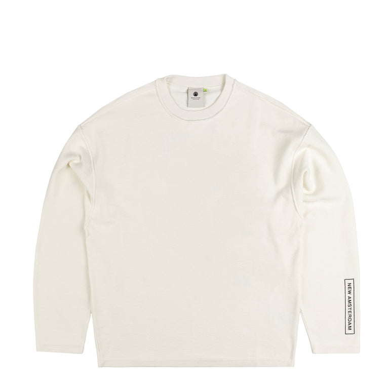 New Amsterdam Surf Association Inside Out Crewneck (White)