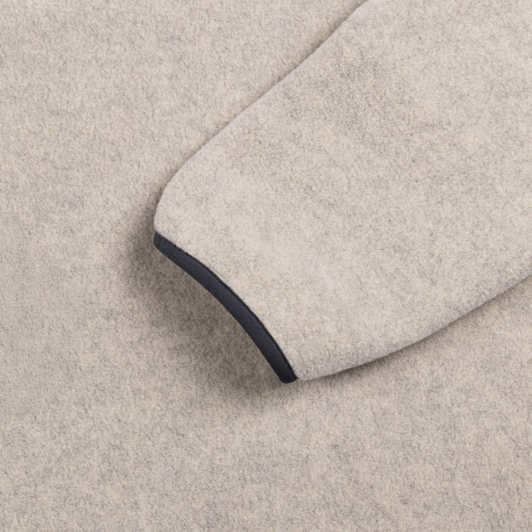 Patagonia Lightweight Synchilla Snap-T Fleece Pullover (Oatmeal Heather / Smolder Blue)