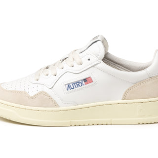 Autry Medalist *Leather / Suede* - 43 / White / White