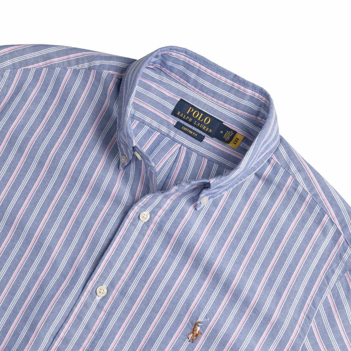 Polo Ralph Lauren Custom Fit Striped Oxford Shirt Apparel Buy online now