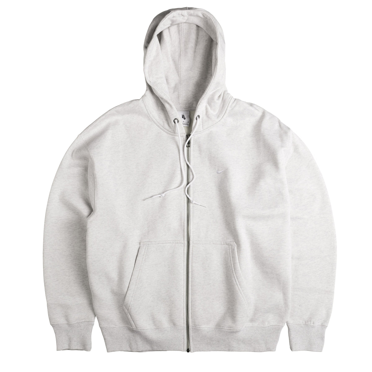 White nike zip up hoodie clearance
