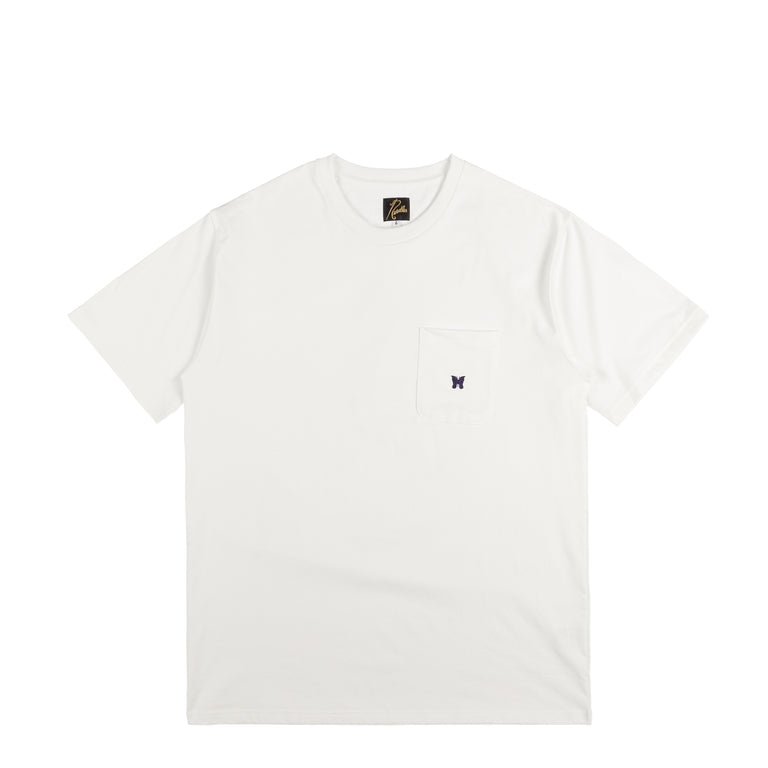 Needles Crew Neck Tee - Poly Jersey - L / White