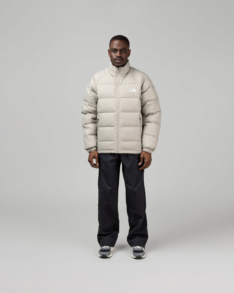 The north face nuptse jacket grey discount