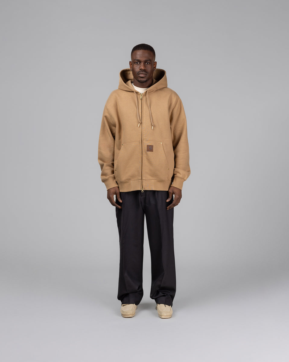 【Carhartt WIP】Hooded Eldon Sweat Jacket Dusty Brown Carhartt WIP Hooded Eldon Sweat Jacket | Dusty Hamilton