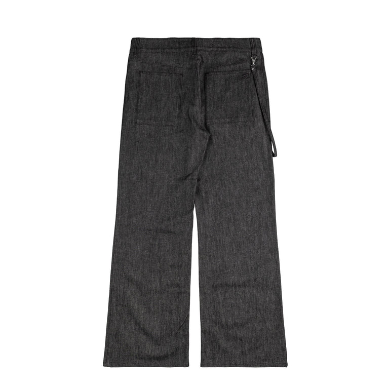 Courreges 2-Pocket Denim Pants (Black)