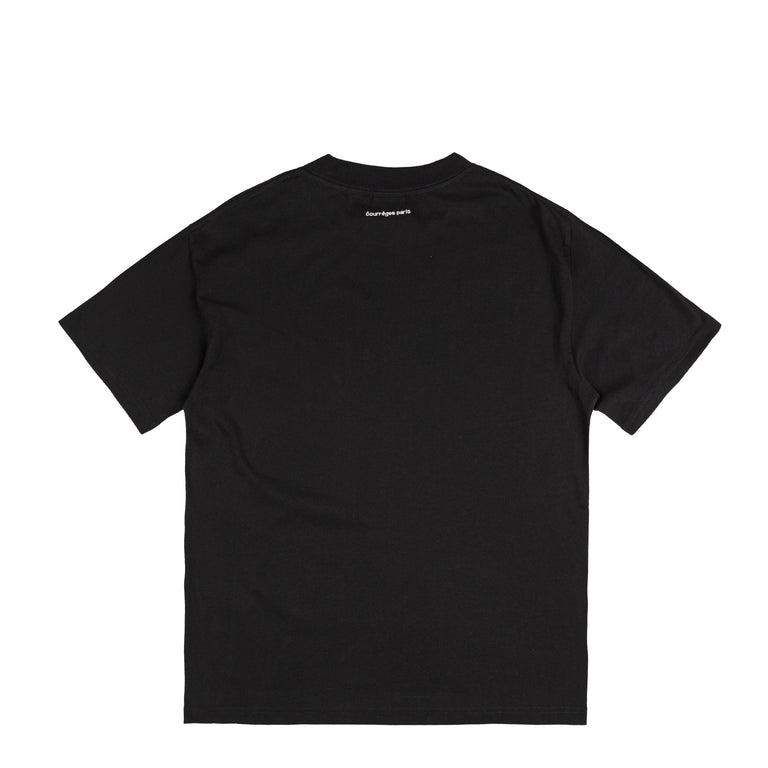 Courreges Oversized T-Shirt (Black)
