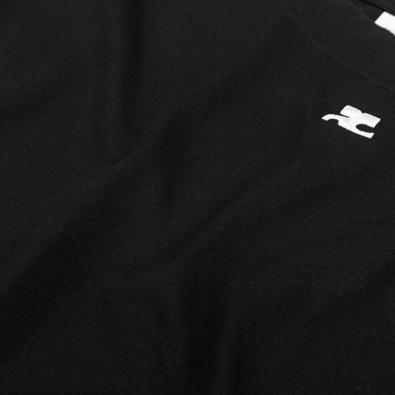 Courreges Oversized T-Shirt (Black)