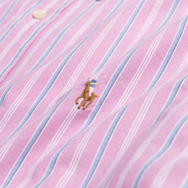 Polo Ralph Lauren Custom Fit Striped Oxford Shirt