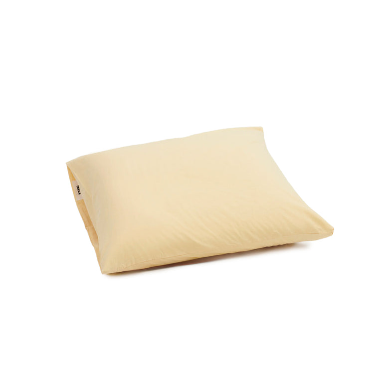 Tekla Pillow Sham - 80 x 80cm / Shaded Yellow