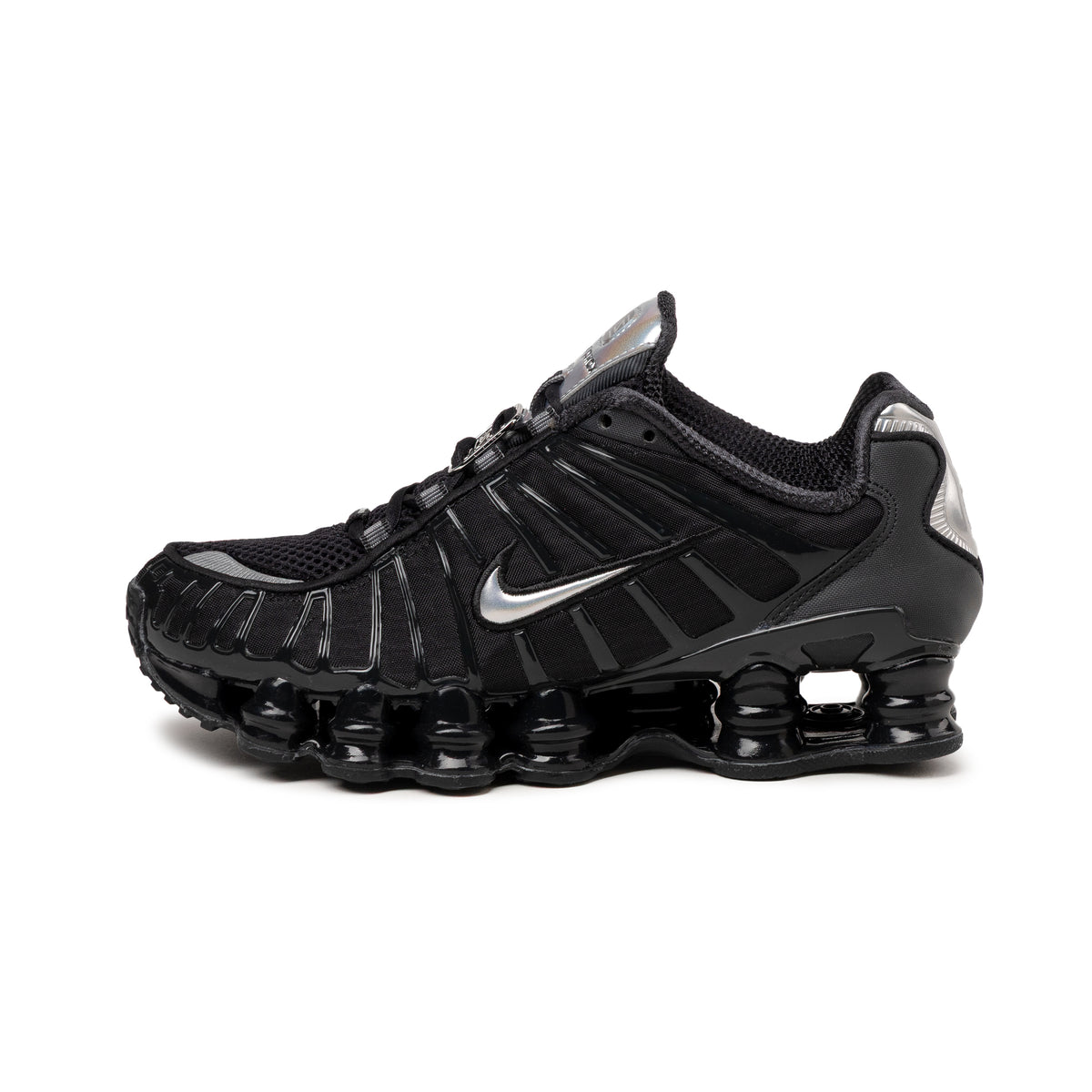 送料込み 追跡あり NIKE WMNS SHOX TL OFF NOIR/LLIC SILVER Nike Shox TL Off Noir Metallic Silver (Women's) - IB7705-001