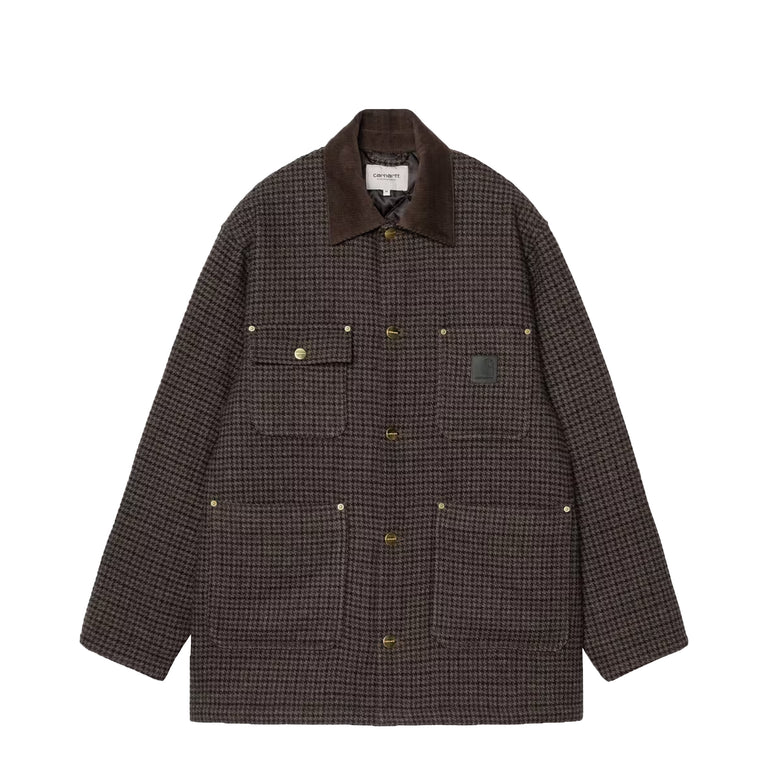 Carhartt WIP Lowis Chore Coat - XXL / Lowis Houndstooth / Vitola