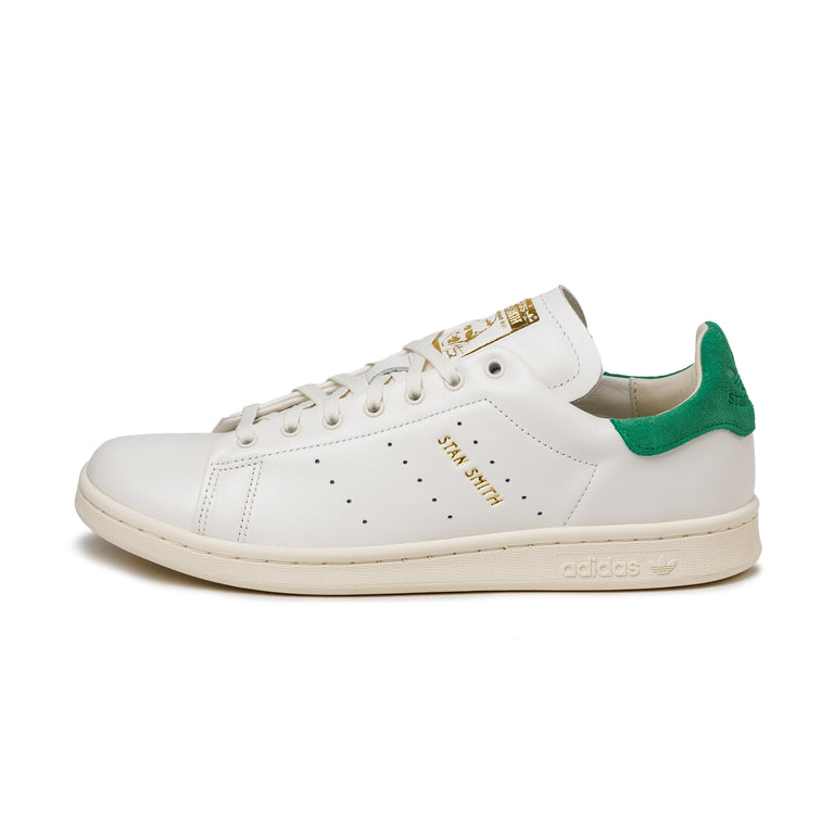 Adidas Stan Smith Lux - 49 1/3 / Cloud White / Cream White / Green