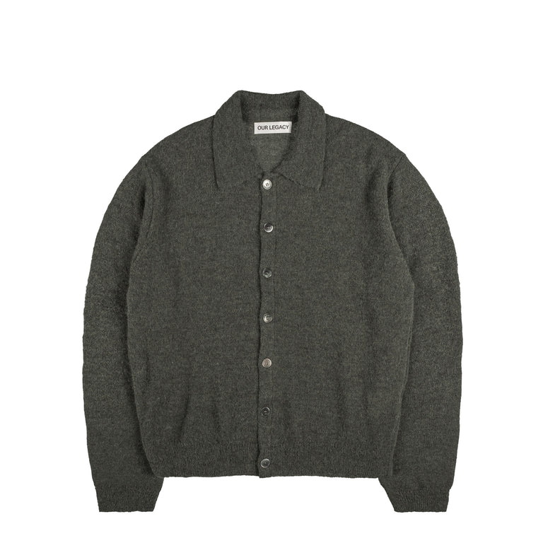 Our Legacy Evening Polo - 48 / Moss Green Fuzzy Alpaca