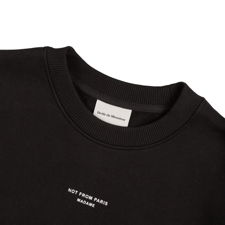 Drole de Monsieur Le Sweatshirt Slogan Classique