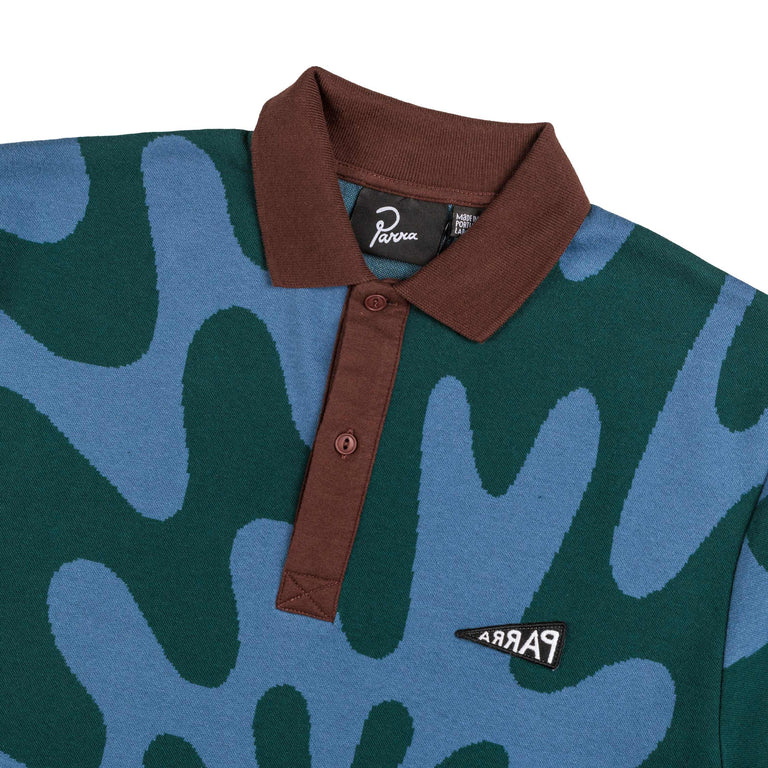 By Parra Broken Waves Polo Shirt