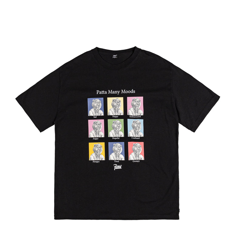 Patta Many Moods T-Shirt - XXL / Black
