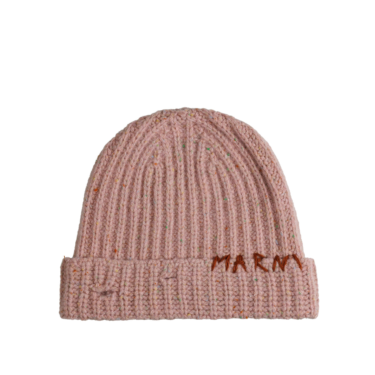 Marni Ribbed Beanie Whit Hand Stitched Logo Accessoires » Buy