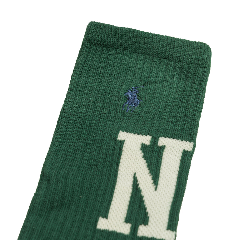 Polo Ralph Lauren Cotton-Blend *NY* Crew Sock 3-Pack (Green / Navy / Cream)
