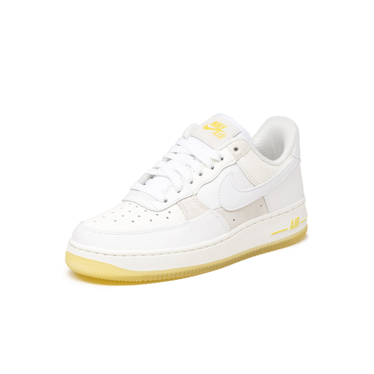 White air force with yellow tick online